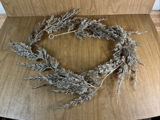 Ashland Silver Shimmer Cedar Garland Christmas Decoration Glitter 6 Ft