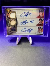 2024 Topps Triple Threads Astros Triple Auto ⚾️ 1/9 ⚾️Bagwell, Biggio, Bregman🔥
