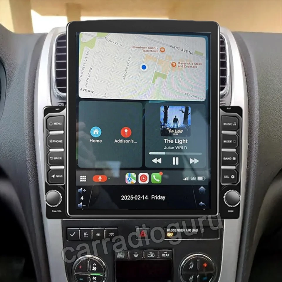 9.7" For 2007-2016 GMC Acadia Android 15 Carplay Car Stereo Radio GPS WiFi +CAM Foto 3 de 4