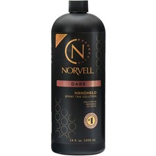 Norvell Premium Spray Tan Solution Dark 34 fl oz C Professional Sunless Tannin