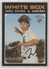 2020 Topps Heritage High Number Seby Zavala #674 0il7