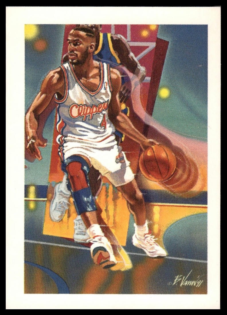 1991-92 Hoops #514 Ron Harper