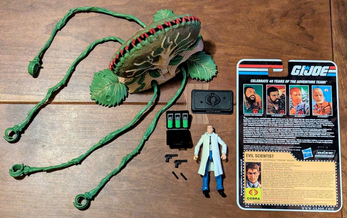 ブラジルテレビ局 Pé na Cova（ペ・ナ・コーヴァ GI JOE Cobra NM/M Dr. Venom Collector Club 2010 Complete File Card