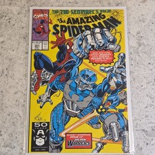 Marvel Comics Amazing Spider-Man #351 1991 Nova Tri-Sentinel 50 Years Captain A…
