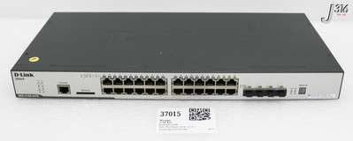 37015 D-LINK 24TC-Port Xstarck Ethernet Switch, AMAT 0190-46153 DGS-3120-24TC