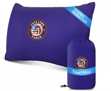 Therapeutic Camping Travel Pillow Shredded Small Memory Foam Pillow for