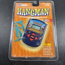 Milton Bradley Electronic Handheld Hangman 1995