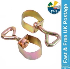2 Pack PLS Awning Pole Clamps 21-23mm Tube Universal Caravan Motorhome - 6999100