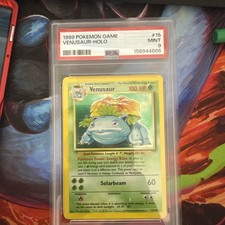 Venusaur Holo 1999 Rara Carta Pokémon TCG Set Base 15/102