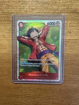 EXACT CARD PICTURED Monkey D Luffy SR ST21-014 One Piece TCG Gear 5 EX Deck Foil