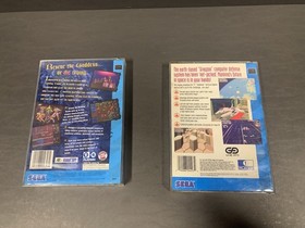 Sega Cd Lot (6) Games Tested And Working- Lunar - Woody - Robo -Silpeed-Dungeon