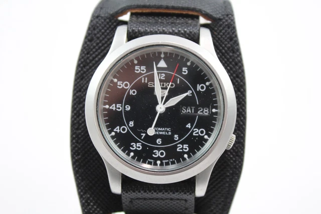 12 Seiko 5 Field Style Watch Automatic Working