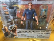 Jurassic World Dinosaur Trainer Owen Mattel 2017 NIP