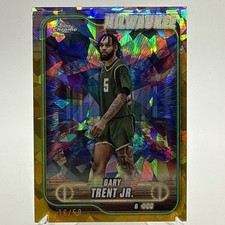 2024-25 Topps Chrome #81 Gary Trent Jr. Gold Refractor #16/50 Milwaukee Bucks