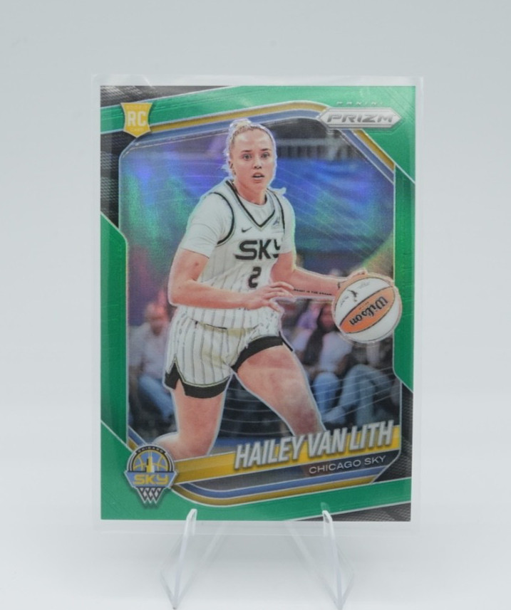 Hailey Van Lith 2025 WNBA Panini Prizm Green Rookie #2
