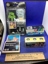 vintage NOS BRAND NEW   FLASHCUBES westinghouse SYLVANIA PHOTOGRAPHY Lot