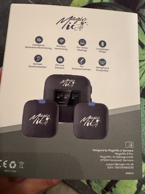 Magic Mic 2-in-1 Mikrofon, 3. Generation Neu unbenutzt
