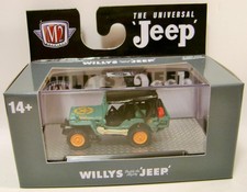 1944 '44 WILLYS MB JEEP R82 M2 MACHINES DIECAST 2024