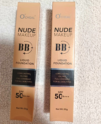 O'CHEAL Nude Makeup BB+ BB Cream Flüssig Nude LSF 50 PA++++ 2x30 g