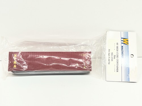 Contenedor cubo alto Walthers escala HO 40' 933-1715 XTRA rojo | Zustand: New