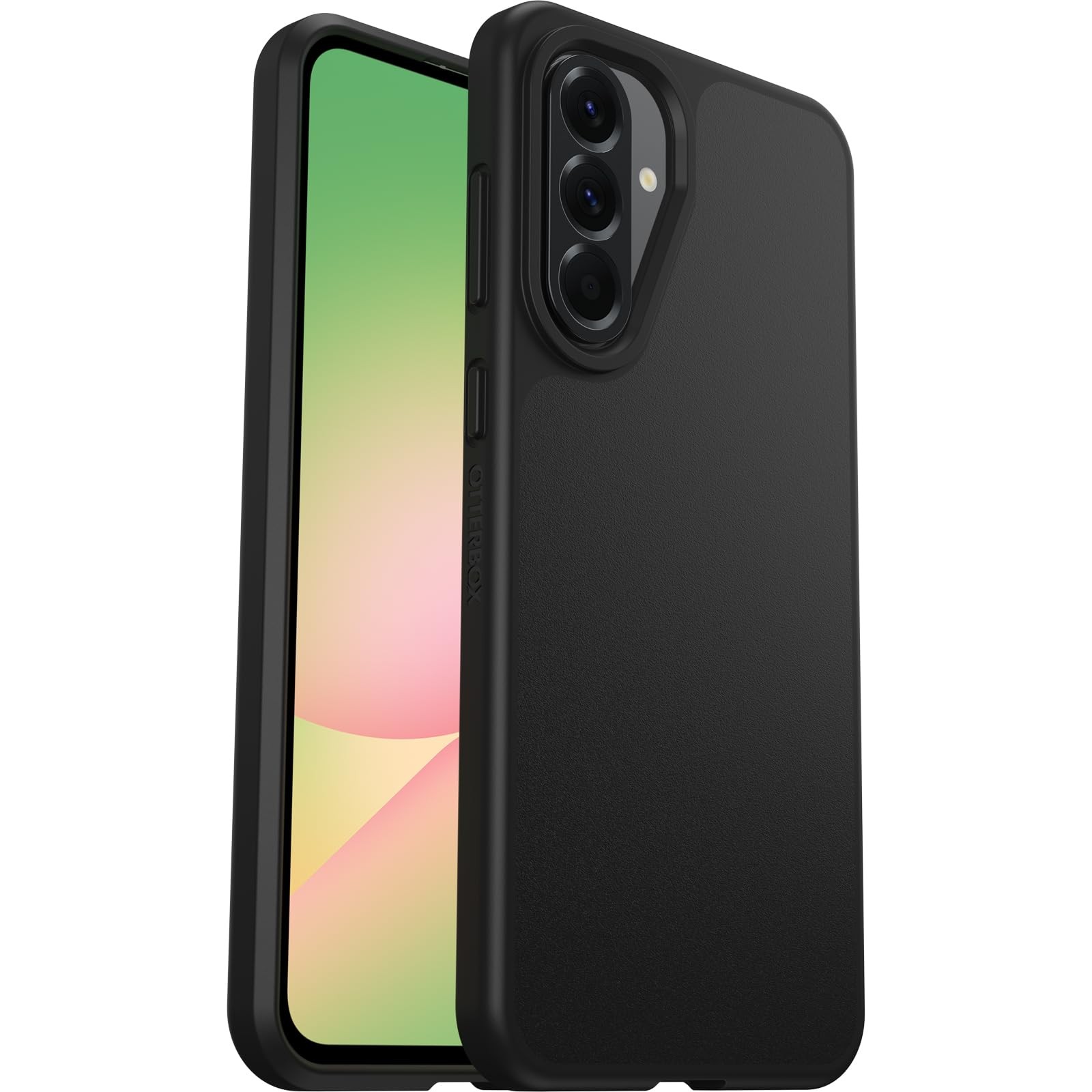 Coque Galaxy A56 5G noire mate au design épuré et haute résistance aux impacts
