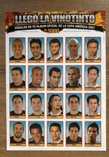 Panini, Copa America Venezuela 2007, Update S...