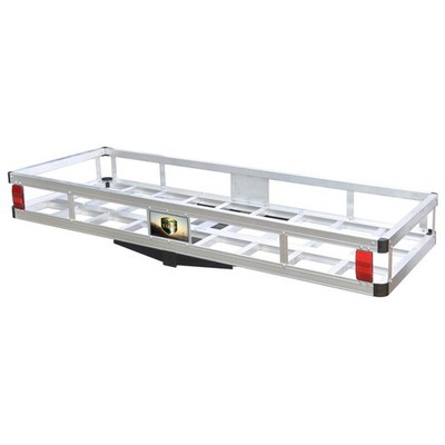Tow Tuff TTF-2260A 60'' 500 Pound Aluminum Camping Gear or Luggage Cargo Carrier
