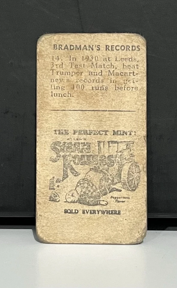 1932 Bradman Records Allens #14 - image 2 of 2