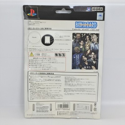 HORI PS2 Memory Card 8MB Biohazard UMBRELLA HP2-101 Boxed