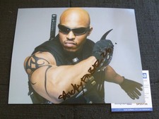 STICKY FINGAZ signed Autogramm signiert auf "BLADE" Foto InPerson  ACOA  COA