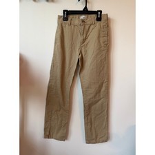 The Children's Place Boys Slim Chino Pants Khaki Tan Size 12 Slim