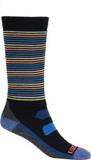 Burton Kids' Performance Midweight Socks, Mini Stripe, ML Medium, Stripe