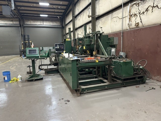 CONTROLLED AUTOMATION BFC-530 HYDRAULIC BEAM PUNCH LINE PUNCH X 36"
