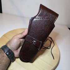 Brown Faux Leather Kids Toy Gun/Pistol Holster Brown