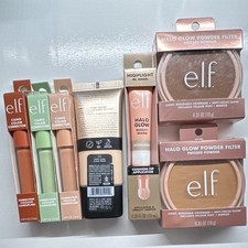 e.l.f. Makeup Lot - Camo Color Corrector, Halo Glow Beauty Wand, Powder Filter