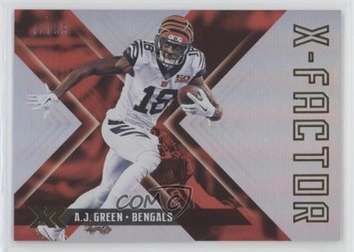 2018 Panini XR X-Factor 72/99 AJ Green #XF20 ni4