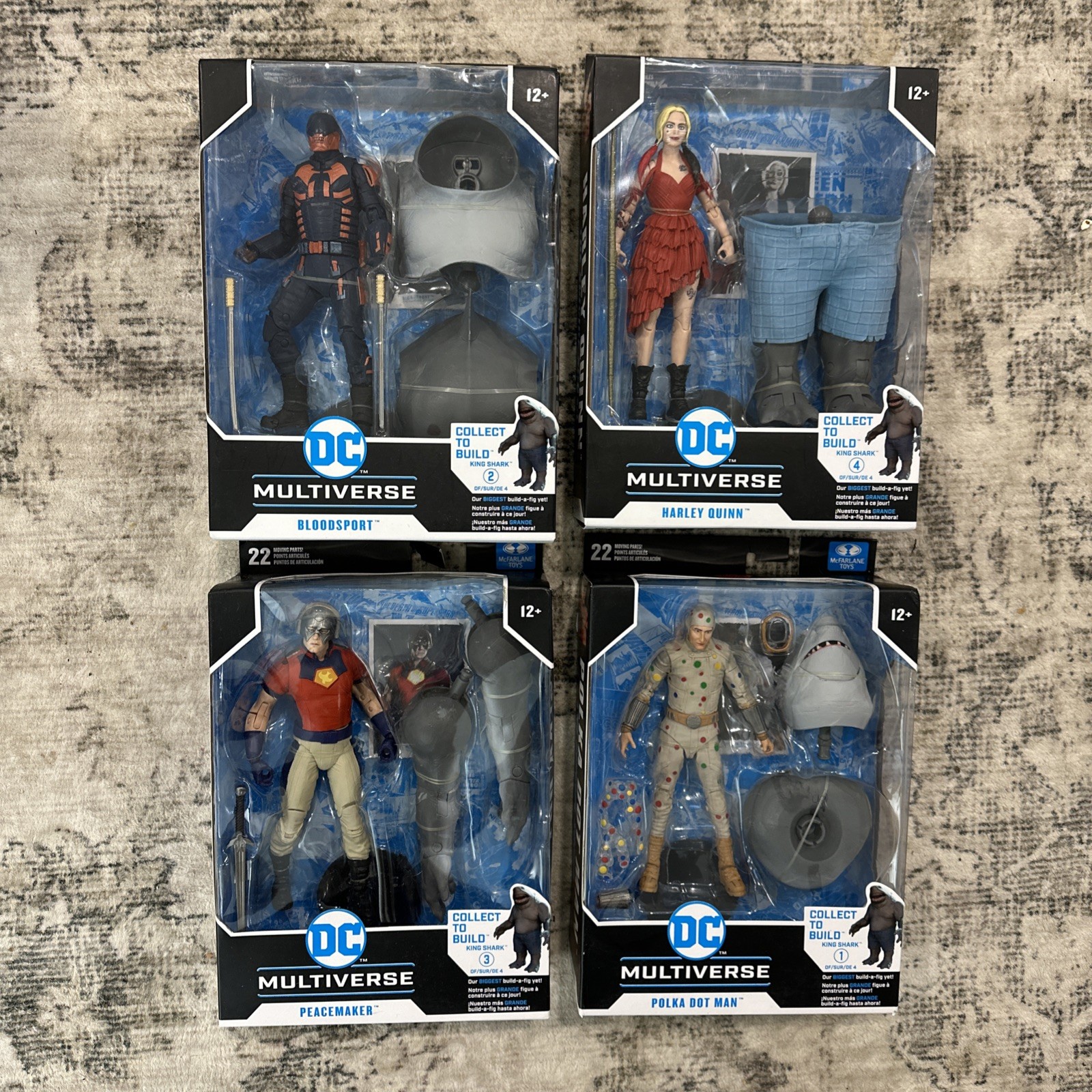McFarlane Toys DC Multiverse 7" King Shark BAF Wave Suicide 