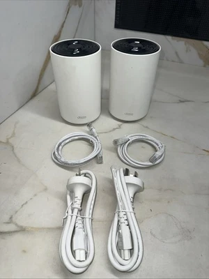 Deco PX50 AX3000 +G1500 Whole Home Powerline Mesh WiFi 6 System (2 pack) - image 1 of 3