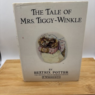 The Tale Of Mrs. Tiggy-Winkle by Beatrix Potter, HB Book#6, Good-Shape, 1985. 