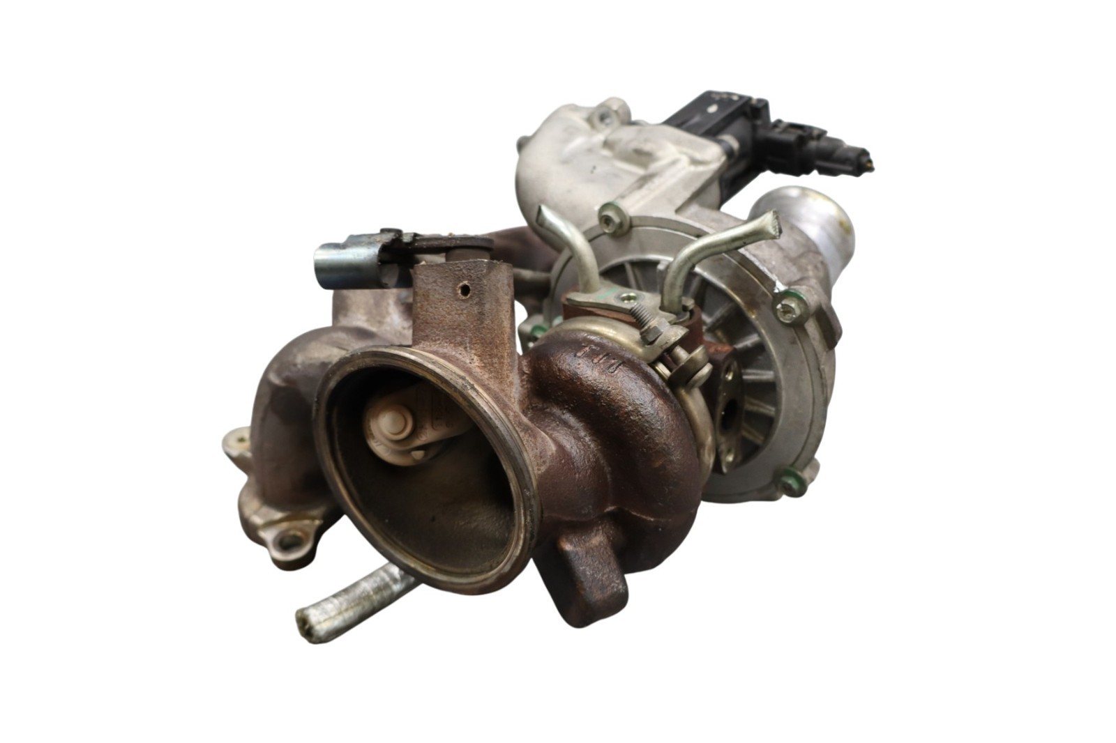 14-24 Maserati Ghibli Right Side Exhaust Manifold Turbo Charger Turbocharger Oem