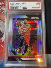 2018-2019 Fred VanVleet PSA 9 Panini Prizm Silver Rookie RC