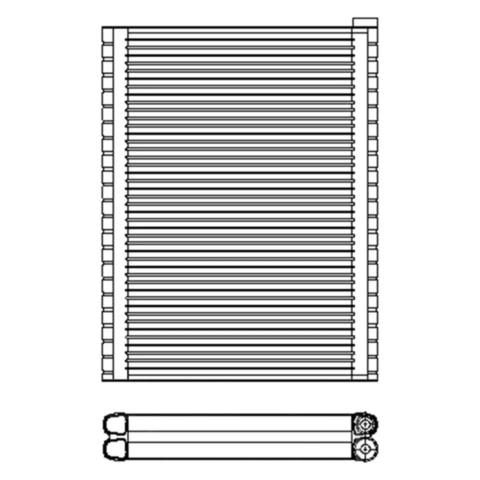 For Mercedes-Benz CLS400 2015-2016 TYC A/C Evaporator Core Foto 2 de 2