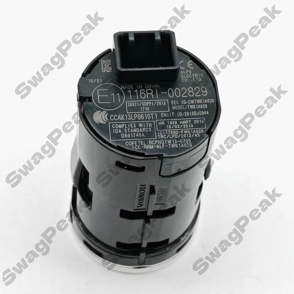 Conjunto de interruptor de motor original do fabricante #35881-T4N-H03 para 2017-2018 Honda HR-V 1.8L - Imagem 4 de 4