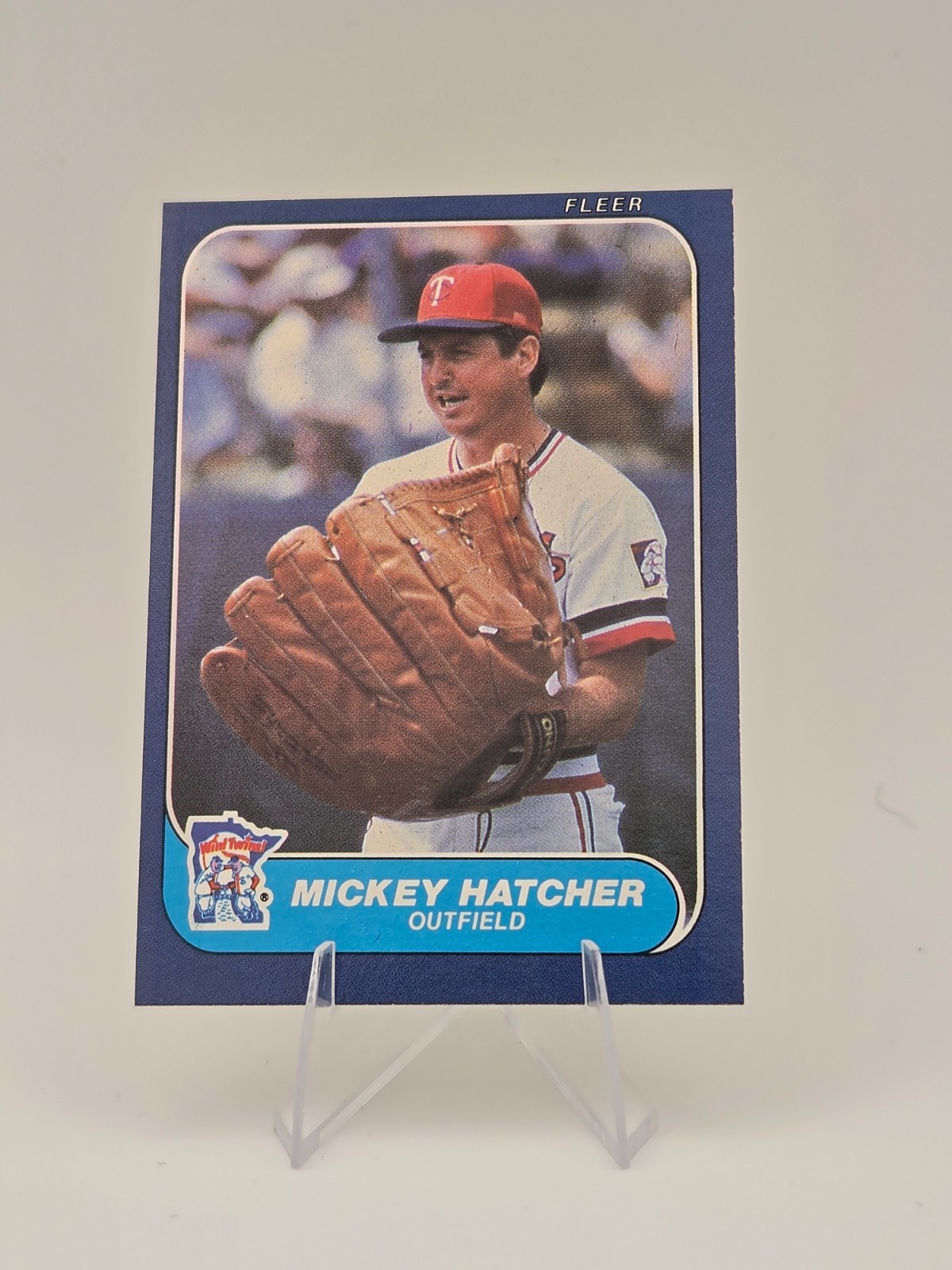1986 Fleer - Mickey Hatcher #396