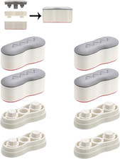 Bidet Bumper, 4PCS Height-Increasing Pads, Universal Seat Bumper Kit with Strong