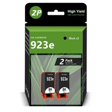 2pk 923e Ink Compatible for HP 923 OfficeJet 8120 8122e 8130 8134e 8135e 8138e