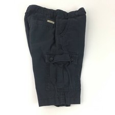 Lucky Brand Boys Cotton Adjustable Waist Blue Cargo Shorts Size 12