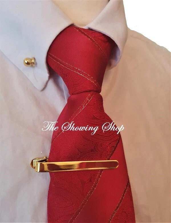 THE SHOWING SHOP BELLISSIMA CLIP CRAVATTA EQUESTRE ORO