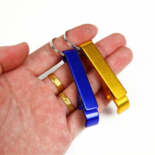 10pcs Bottle Opener Keyring Key Ring Metal Beer Bar Tool Keychain Claw Gift Wall - Picture 6 of 12