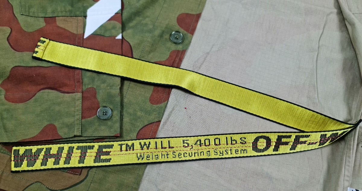 【新品】18aw off white  ミリタリージャケット M65 Off White M65 Camo-Print Zip Jacket, White | eBay